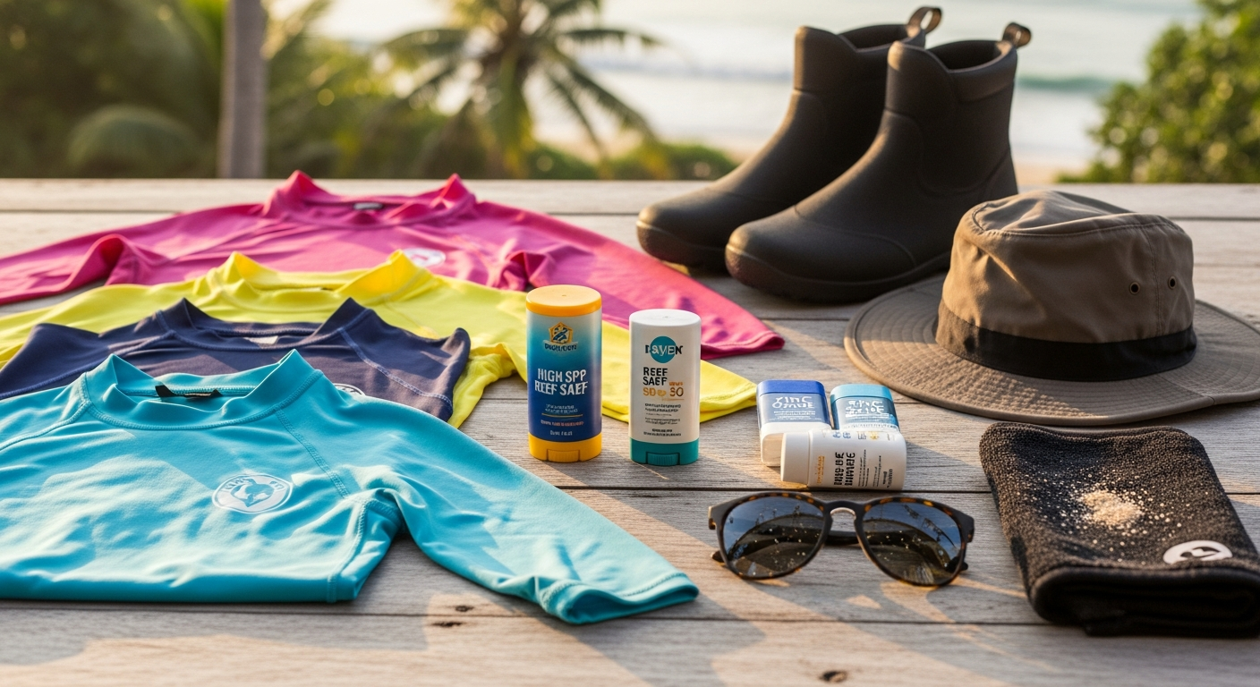 What to Wear in Mentawai Surfing 2027: Rashguards, Reef Boots, and Sun Protection Gear Checklist